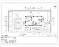 نقشه معماری ساختمان ویلایی دوبلکس
